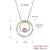 Picture of Simple Swarovski Element Pendant Necklaces 3LK054345N