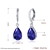 Picture of Good Quality Cubic Zirconia Fashion Dangle Earrings