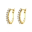 Show details for Purchase Gold Plated Casual Small Hoop Earrings Exclusive Online