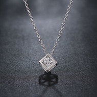 Picture of Copper or Brass Cubic Zirconia Pendant Necklace at Super Low Price