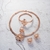 Picture of Nickel Free Zinc Alloy Rose Gold Plated 4 Piece Jewelry Set From Reliable Factory