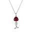 Show details for Fast Selling Red Swarovski Element Pendant Necklace with No-Risk Return