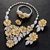 Picture of Luxury Multi-tone Plated 4 Piece Jewelry Set with SGS/ISO Certification