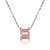 Picture of Staple Small Multi-tone Plated Pendant Necklace