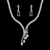 Picture of Good Quality Cubic Zirconia Wedding Necklace and Earring Set