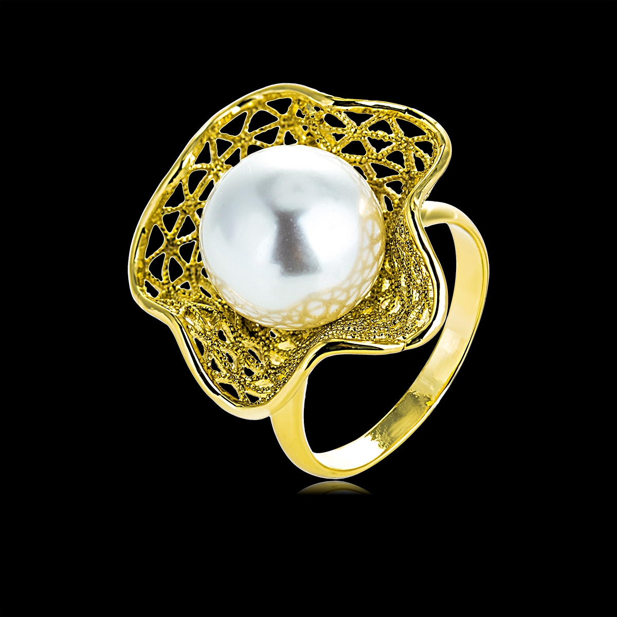 Dubai Gold Plated Fashion Ring with 37 Day Delivery