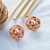 Picture of Dubai Rose Gold Plated Stud Earrings in Exclusive Design
