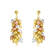 Picture of Recommended Multi-tone Plated Casual Dangle Earrings from Top Designer