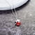 Picture of Purchase Platinum Plated Swarovski Element Pendant Necklace at Super Low Price