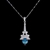 Picture of Amazing Small 925 Sterling Silver Pendant Necklace