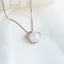Show details for Pretty Swarovski Element Pearl White Pendant Necklace