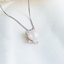 Show details for Impressive White Platinum Plated Pendant Necklace with Low MOQ