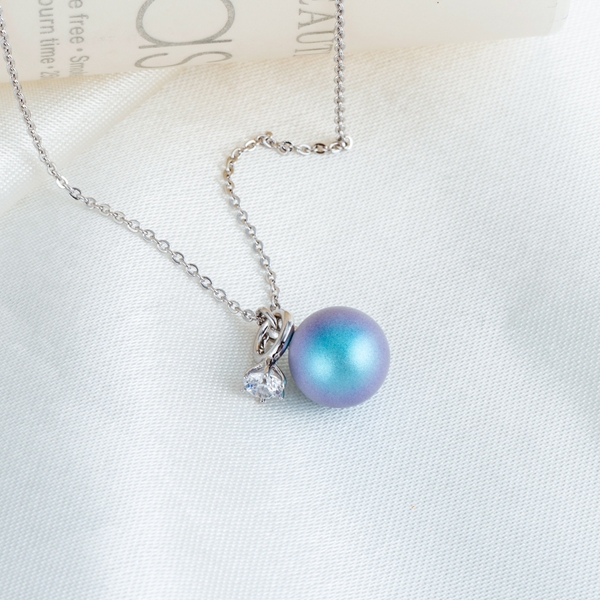 Picture of Most Popular Swarovski Element Pearl 16 Inch Pendant Necklace