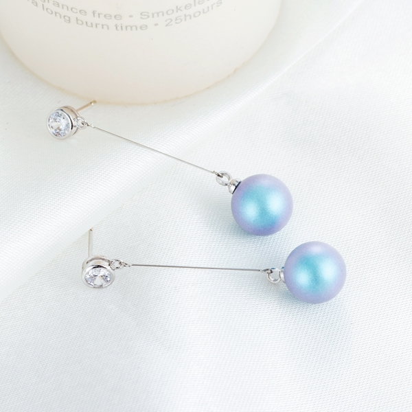 Picture of Nice Swarovski Element Pearl  Dangle Earrings
