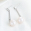 Show details for Cheap Copper or Brass Platinum Plated Dangle Earrings with No-Risk Refund