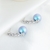Picture of Sparkly Casual Swarovski Element Pearl Stud Earrings
