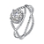 Picture of Attractive White Cubic Zirconia Fashion Ring For Your Occasions