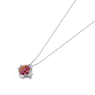 Picture of Latest Small Platinum Plated Pendant Necklace