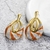 Picture of Inexpensive Zinc Alloy Gold Plated Stud Earrings from Reliable Manufacturer