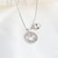 Show details for Fancy Casual White Pendant Necklace