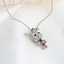 Show details for Fashion Swarovski Element Pendant Necklace at Unbeatable Price