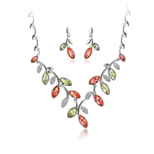 Show details for Trendy Style  Colourful Big 2 Pieces Jewelry Sets