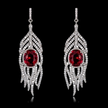 Show details for Copper or Brass Big Dangle Earrings with 3~7 Day Delivery