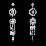 Picture of Luxury Big Dangle Earrings in Exclusive Design