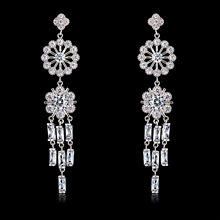 Show details for Luxury Big Dangle Earrings in Exclusive Design