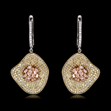 Show details for Copper or Brass Big Dangle Earrings with Unbeatable Quality