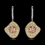 Show details for Copper or Brass Big Dangle Earrings with Unbeatable Quality