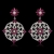 Picture of Pink Cubic Zirconia Dangle Earrings with Low MOQ