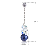 Picture of Reasonably Priced Platinum Plated Medium Drop & Dangle Earrings with Full Guarantee