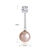 Picture of Trendy Platinum Plated Swarovski Element Pearl Drop & Dangle Earrings From Reliable Factory