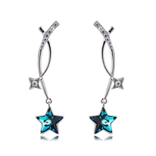 Show details for Trendy Platinum Plated Casual Drop & Dangle Earrings with No-Risk Refund