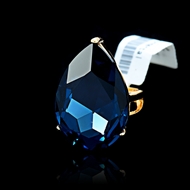 Show details for Hot Selling Dark Blue Swarovski Element Fashion Rings