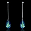 Show details for Brand New Colourful Swarovski Element Drop & Dangle