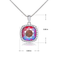 Picture of Hot Selling Platinum Plated Zinc Alloy Pendant Necklace Online Only