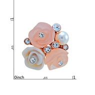 Picture of Excellent Floral Zinc-Alloy Stud