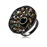 Picture of Classic Glass Fashion Ring with Worldwide Shipping