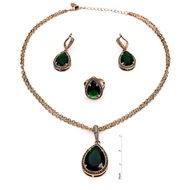 Picture of Wholesale Online Vintage & Antique Rose Gold Plated 3 Pieces Jewelry Sets