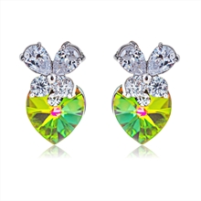 Show details for Fashion Platinum Plated Stud Earrings From Reliable Factory