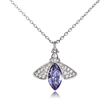 Show details for Fashion Swarovski Element Pendant Necklace Online Only
