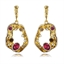 Show details for Low Price Zinc Alloy Gold Plated Dangle Earrings from Trust-worthy Supplier