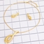 Show details for Dubai Gold Plated Necklace and Earring Set with Full Guarantee