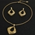 Picture of Charming Gold Plated Medium Necklace and Earring Set As a Gift