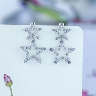 Picture of Luxury Star Dangle Earrings with Wow Elements