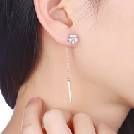 Picture of Casual Cubic Zirconia Dangle Earrings with Worldwide Shipping