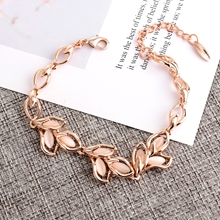 Show details for Attractive White Rose Gold Plated Fashion Bracelet For Your Occasions