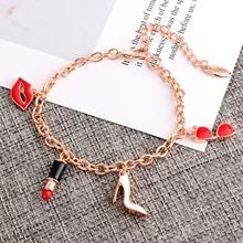 Show details for Filigree Casual Enamel Fashion Bracelet